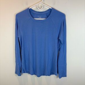 Offline by AERIE Thumbs Up Ribbed Raglan Long Sleeve T Shirt